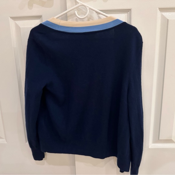 Sandro Clotile Wool Cashmere Pearl Cardigan - Picture 3 of 6